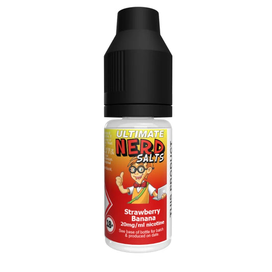 Ultimate Nerd Salts Nic Salt E-Liquid - Strawberry Banana