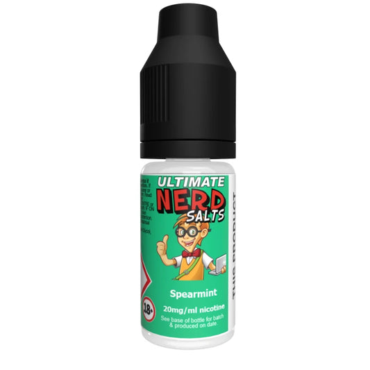Ultimate Nerd Salts Nic Salt E-Liquid - Spearmint