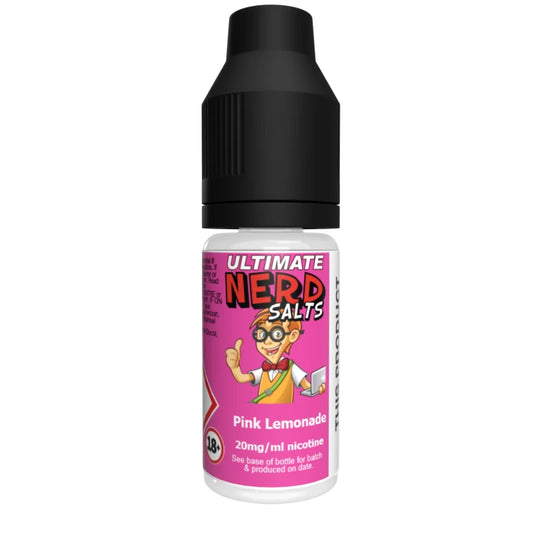Ultimate Nerd Salts Nic Salt E-Liquid - Pink Lemonade