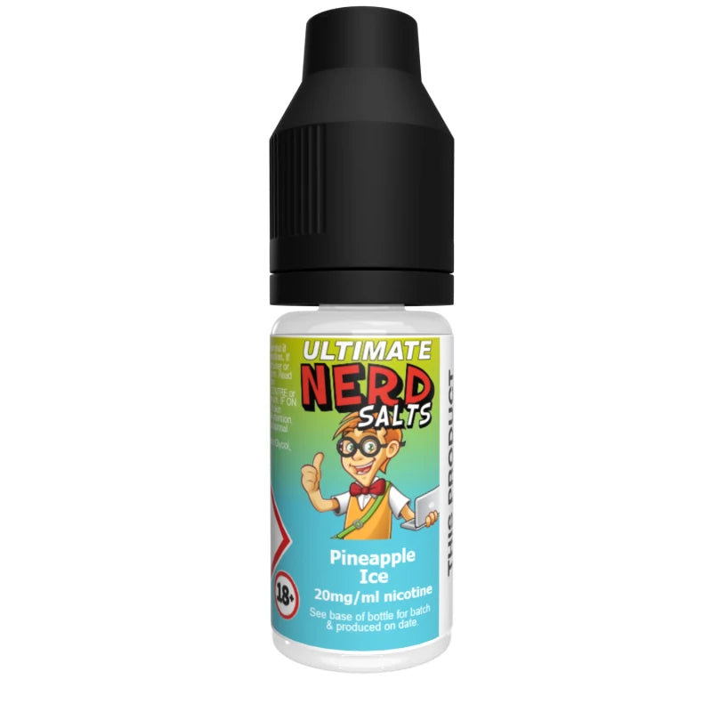 Ultimate Nerd Salts Nic Salt E-Liquid - Pineapple Ice