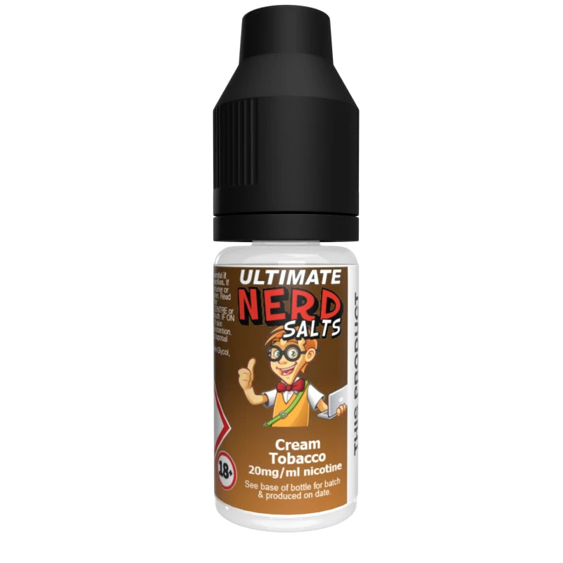 Ultimate Nerd Salts Nic Salt E-Liquid - Cream Tobacco