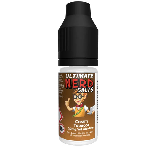 Ultimate Nerd Salts Nic Salt E-Liquid - Cream Tobacco