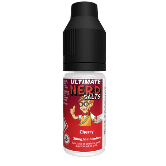Ultimate Nerd Salts Nic Salt E-Liquid - Cherry