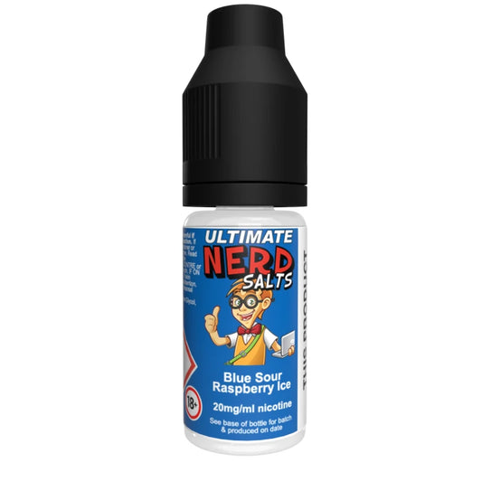 Ultimate Nerd Salts Nic Salt E-Liquid - Blue Sour Raspberry Ice