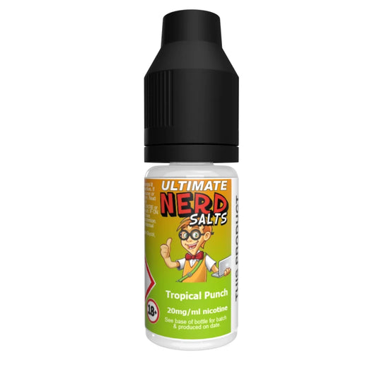 Ultimate Nerd Salts Nic Salt E-Liquid - Tropical Punch