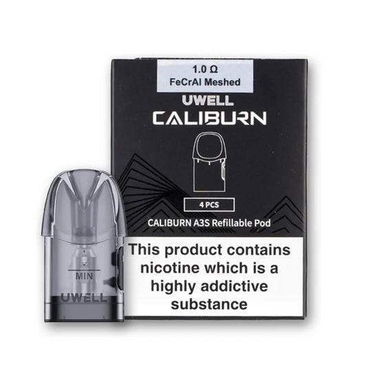 Uwell Caliburn A3S Replacement Pods – Pack of 2