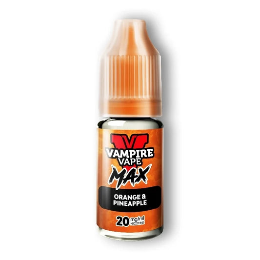 Vampire Vape Max Nic Salts E-Liquid - Orange & Pineapple