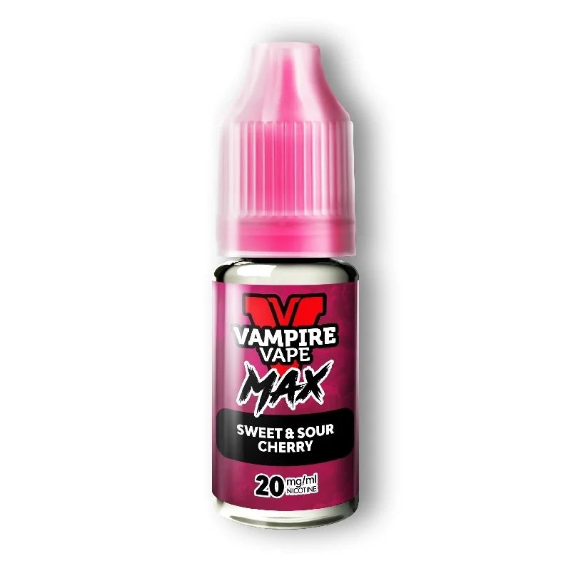 Vampire Vape Max Nic Salts E-Liquid - Sweet & Sour Cherry