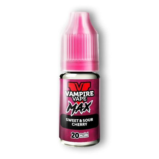 Vampire Vape Max Nic Salts E-Liquid - Sweet & Sour Cherry