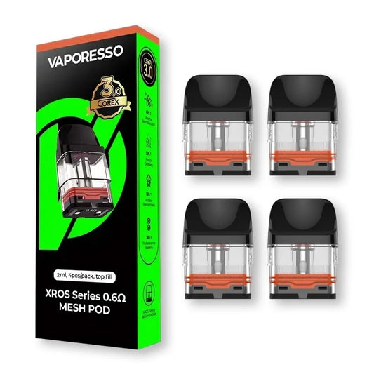 Vaporesso XROS COREX 3.0 Replacement Pods – Pack of 4